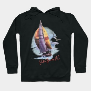 Outer Banks - Retro Sailboat Design Hoodie